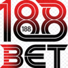188BET 공식 로고 이미지 - 파란색 배경에 흰색 글자